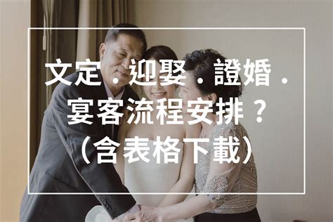 結婚流程|婚禮流程怎麼排？從文定、迎娶、證婚到宴客如何一次。